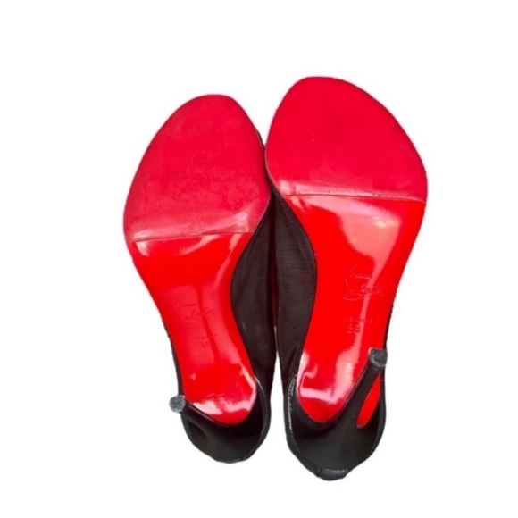 Christian Louboutin Marikat Mirror accent mesh booties RETAIL 1,195 - Picture 7 of 15